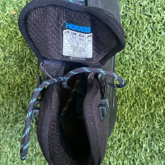 HOKA Kaha 2 GTX Black Boots Sz 7 - Picture 7 of 7